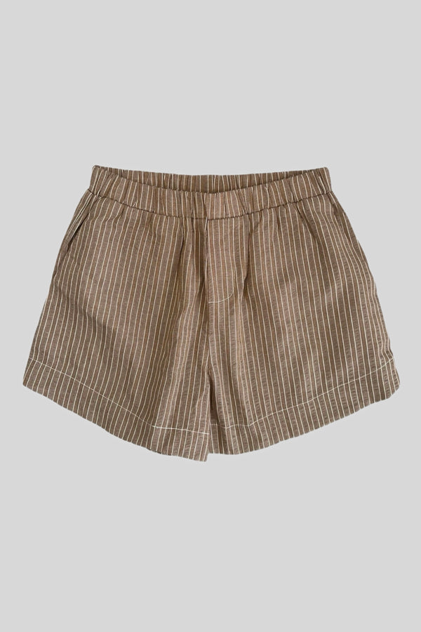 KYLA SHORTS PUCKERED LATTE