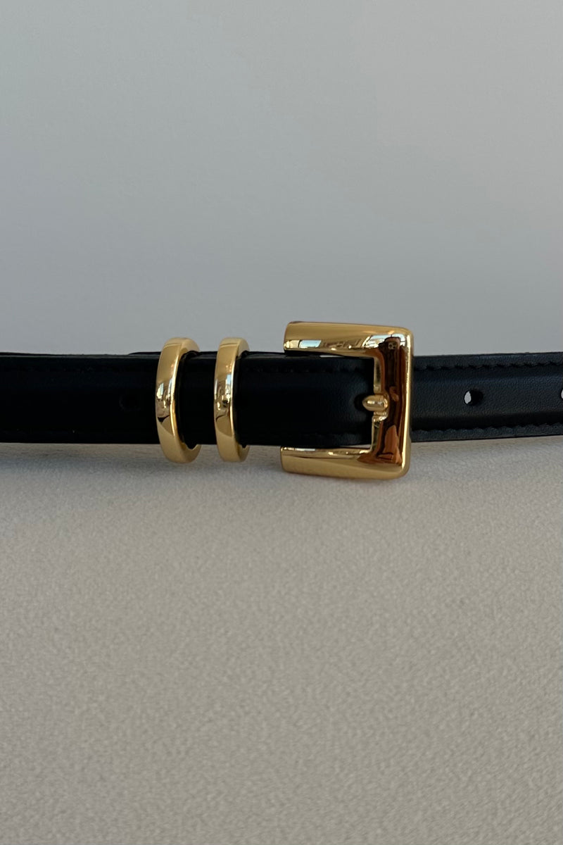 ICON BELT BLACK/GOLD