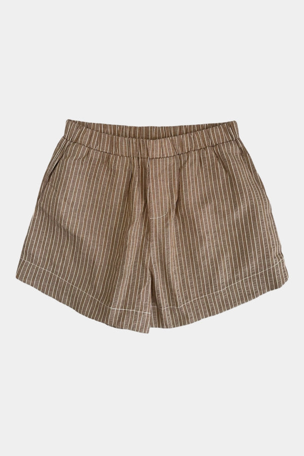 KYLA SHORTS PUCKERED LATTE