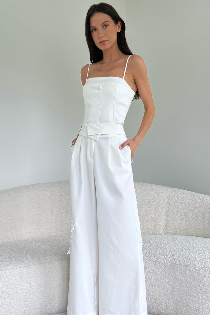 FREDA PANT WHITE