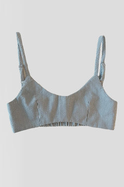 HAILEY BRALETTE BLACK STRIPE